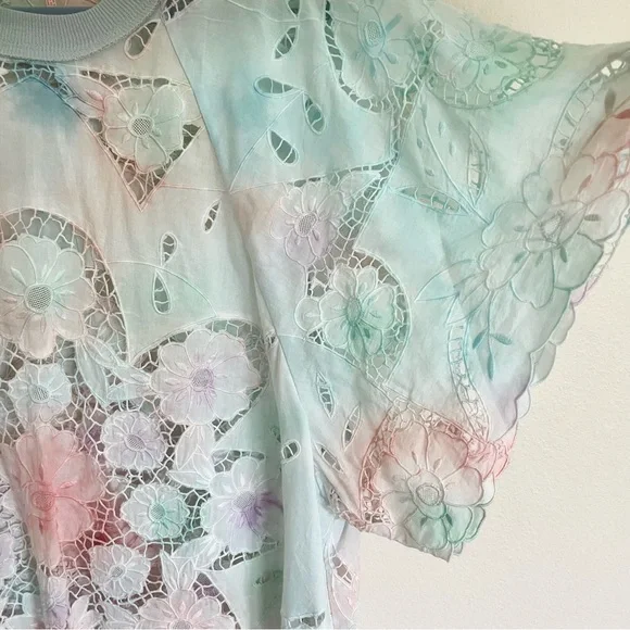 Free People Sunrise Lace Top - Picture 5 of 11